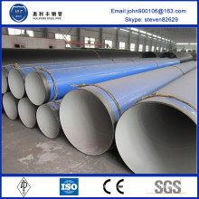 DIN Standard A53-A369 steel plastic composite pipe for oil and gas transpotation